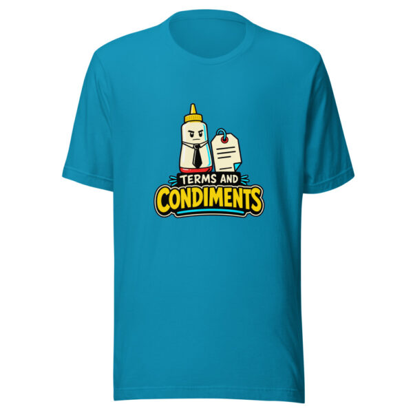 Terms And Condiments Graphic Tee mockup 2