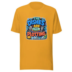 THE DISHES ARE PLOTTING Heartbeat-20260623-codex-fallback Graphic Tee front view