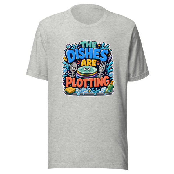 THE DISHES ARE PLOTTING Heartbeat-20260623-codex-fallback Graphic Tee mockup 11