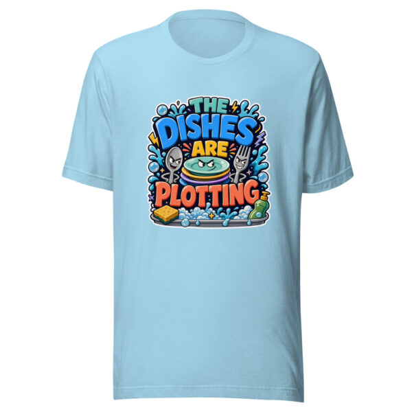 THE DISHES ARE PLOTTING Heartbeat-20260623-codex-fallback Graphic Tee mockup 17