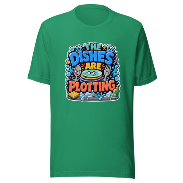 THE DISHES ARE PLOTTING Heartbeat-20260623-codex-fallback Graphic Tee mockup 3