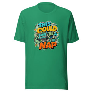 THIS COULD BE A NAP Heartbeat-20260624-codex-fallback Graphic Tee mockup 1 THIS COULD BE A NAP Heartbeat-20260624-codex-fallback Graphic Tee front view
