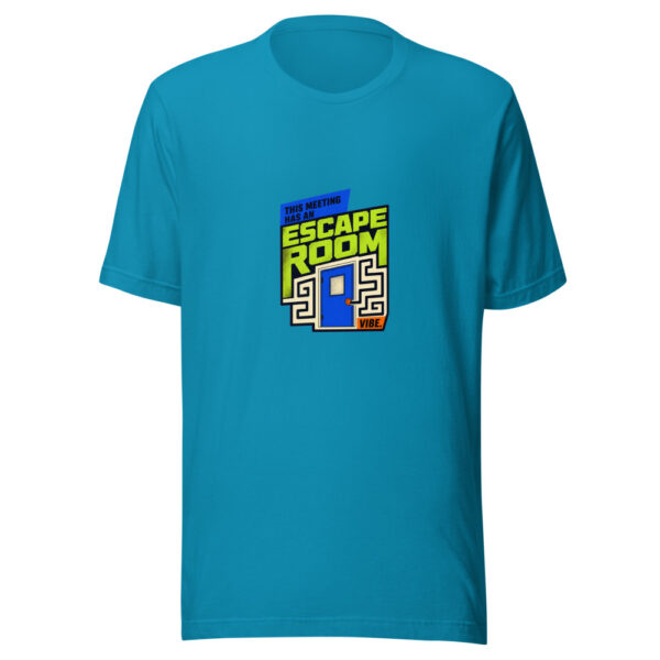 This Meeting Has An Escape Room Vibe. Escape-room-meeting Graphic Tee mockup 2