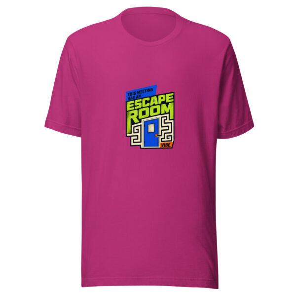 This Meeting Has An Escape Room Vibe. Escape-room-meeting Graphic Tee mockup 3