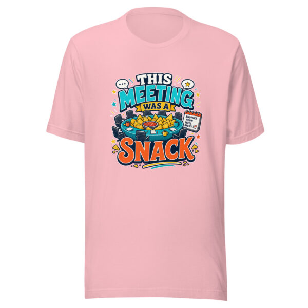 THIS MEETING WAS A SNACK Heartbeat-20260621-codex-fallback Graphic Tee mockup 19