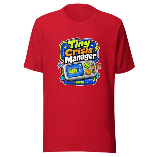 Tiny Crisis Manager Graphic Tee mockup 20