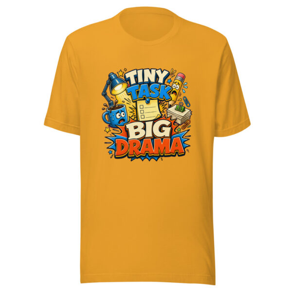 TINY TASK BIG DRAMA Heartbeat-20260624-codex-fallback Graphic Tee mockup 2