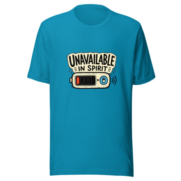 Unavailable In Spirit Graphic Tee mockup 2 Unavailable In Spirit Graphic Tee mockup 2
