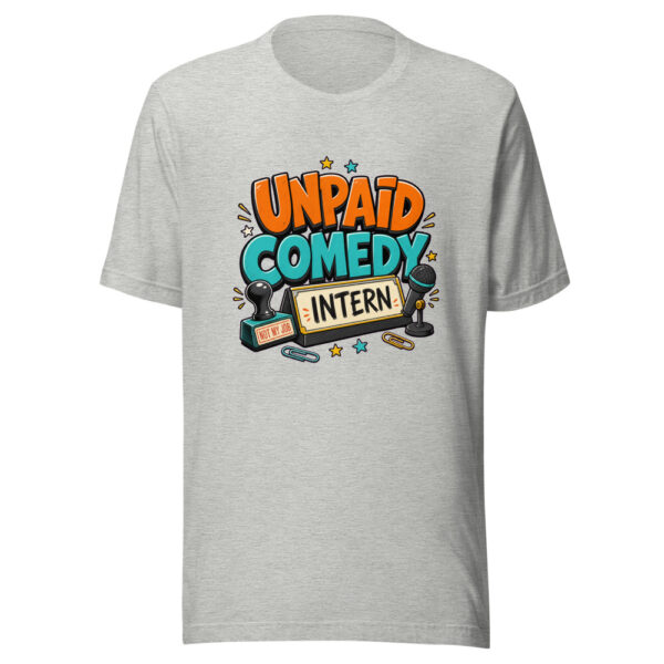 UNPAID COMEDY INTERN Heartbeat-20260621-codex-fallback Graphic Tee mockup 11