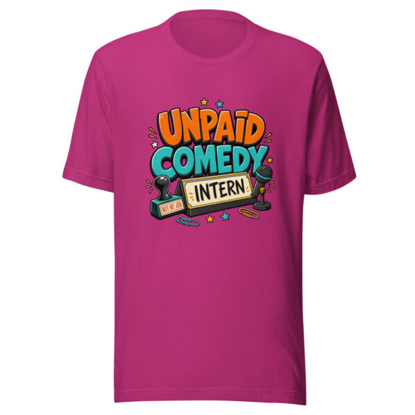 UNPAID COMEDY INTERN Heartbeat-20260621-codex-fallback Graphic Tee mockup 15