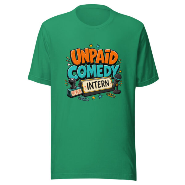UNPAID COMEDY INTERN Heartbeat-20260621-codex-fallback Graphic Tee mockup 4