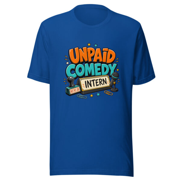 UNPAID COMEDY INTERN Heartbeat-20260621-codex-fallback Graphic Tee mockup 6