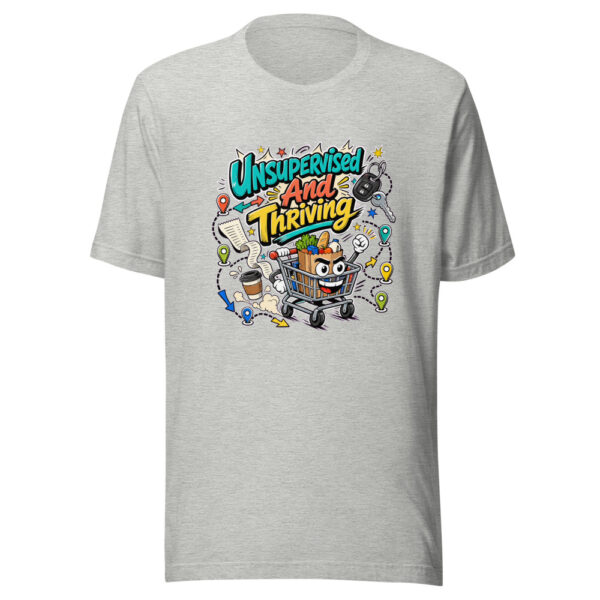 Unsupervised And Thriving Graphic Tee mockup 11