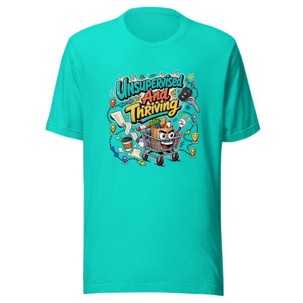Unsupervised And Thriving Graphic Tee mockup 2