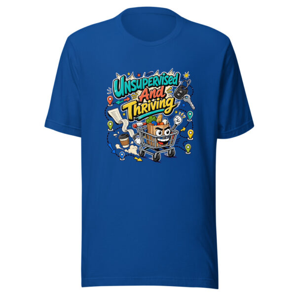 Unsupervised And Thriving Graphic Tee mockup 5