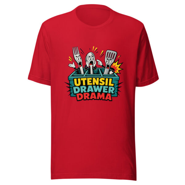 Utensil Drawer Drama Heartbeat-20260630T151548Z Graphic Tee mockup 19
