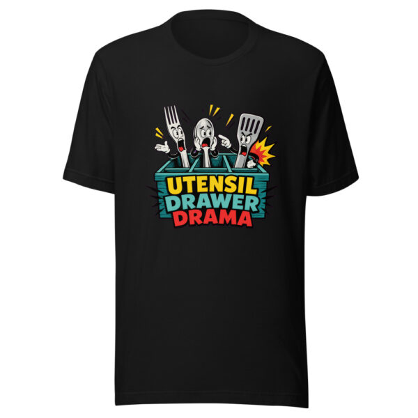 Utensil Drawer Drama Heartbeat-20260630T151548Z Graphic Tee mockup 7