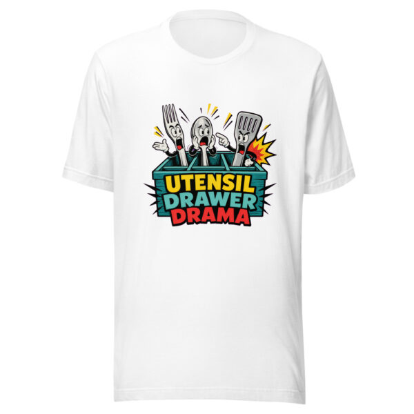 Utensil Drawer Drama Heartbeat-20260630T151548Z Graphic Tee mockup 8