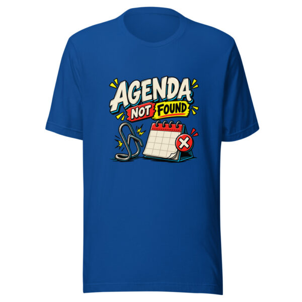 Agenda Not Found Graphic Tee front view