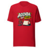 Agenda Not Found Graphic Tee mockup 4