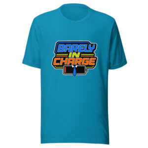 Barely In Charge Office-survival-2026 Graphic Tee front view