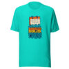 Booked Solid, Thinking Liquid Graphic Tee mockup 3 Booked Solid, Thinking Liquid Graphic Tee mockup 3