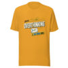 BRB, Overthinking A Two-Word Email Brb-overthinking-two-word-email Graphic Tee mockup 3