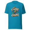 Captain Of The Couch Graphic Tee mockup 2