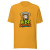 Certified Vibe Inspector Graphic Tee mockup 3