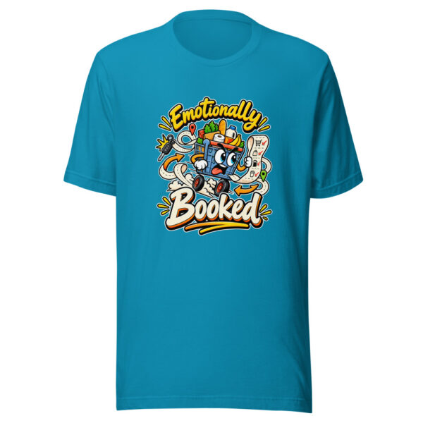Emotionally Booked Graphic Tee mockup 2