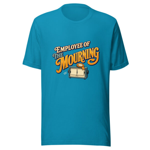 Employee Of The Mourning Employee-of-the-mourning Graphic Tee mockup 2 Employee Of The Mourning Employee-of-the-mourning Graphic Tee mockup 2