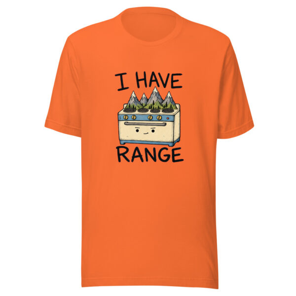I Have Range Graphic Tee mockup 1 I Have Range Graphic Tee front view