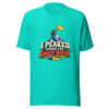 I Peaked During The Snack Break Snack-break-visual-pun Graphic Tee mockup 3