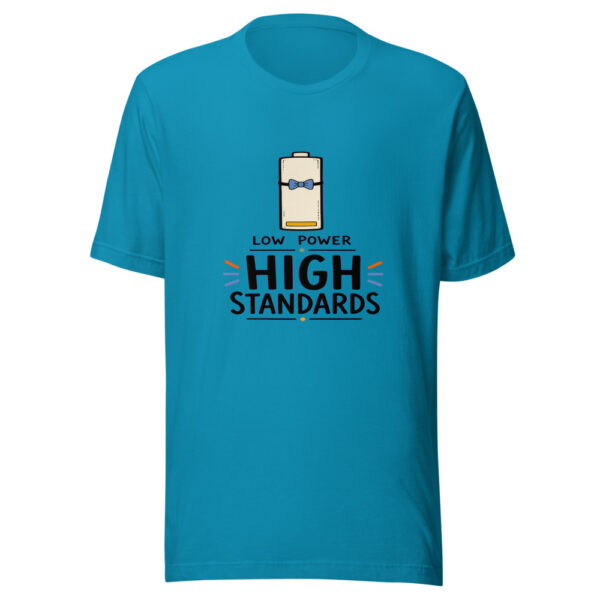 Low Power High Standards Graphic Tee front view