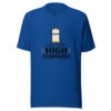 Low Power High Standards Graphic Tee mockup 3