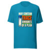 May Contain Trace Amounts Of A Plan Trace-amounts-of-a-plan Graphic Tee mockup 3