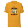 My Calendar Is Booked Calendar-booked Graphic Tee front view