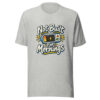 Not Built For Mornings Graphic Tee mockup 7