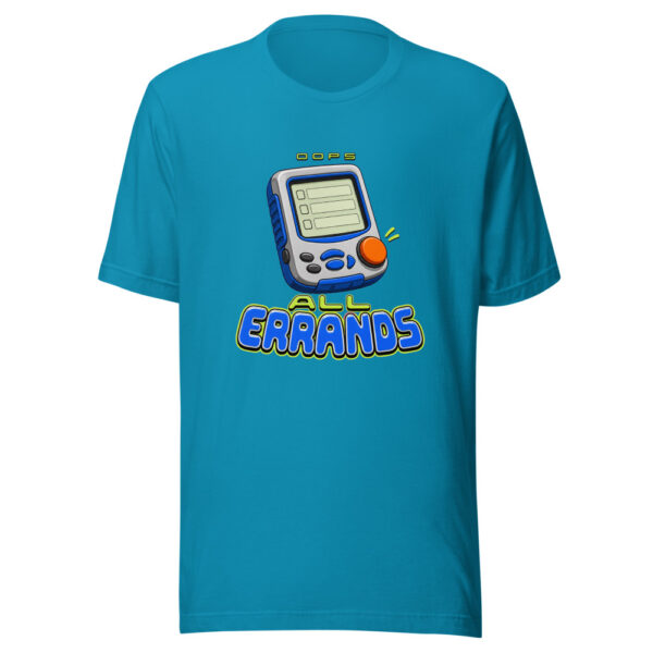 Oops All Errands Graphic Tee mockup 2