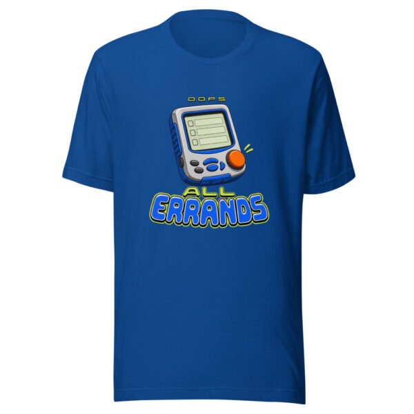Oops All Errands Graphic Tee mockup 3