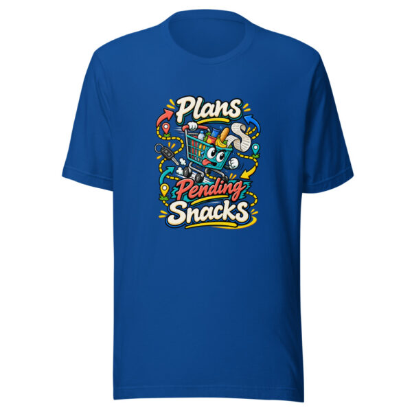 Plans Pending Snacks Graphic Tee mockup 3 Plans Pending Snacks Graphic Tee mockup 3