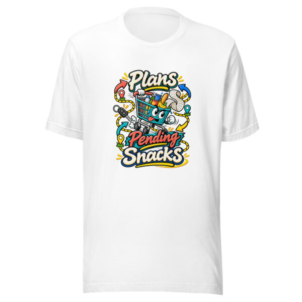 Plans Pending Snacks Graphic Tee mockup 5 Plans Pending Snacks Graphic Tee mockup 5