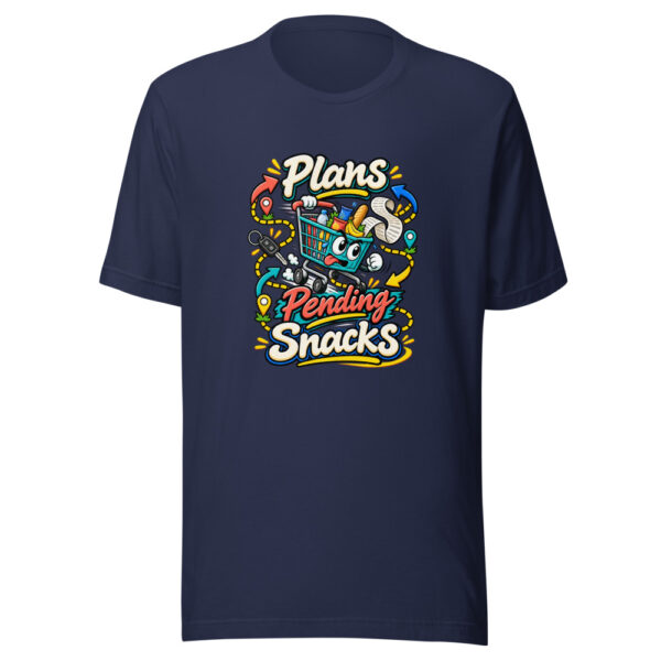 Plans Pending Snacks Graphic Tee mockup 6 Plans Pending Snacks Graphic Tee mockup 6