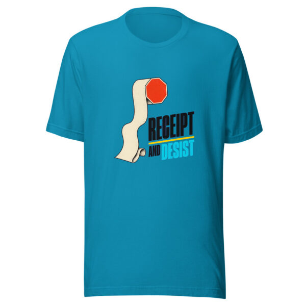 Receipt And Desist Graphic Tee mockup 2 Receipt And Desist Graphic Tee mockup 2