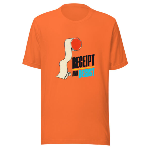 Receipt And Desist Graphic Tee mockup 3 Receipt And Desist Graphic Tee mockup 3