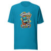 Snack First Questions Later Graphic Tee mockup 2