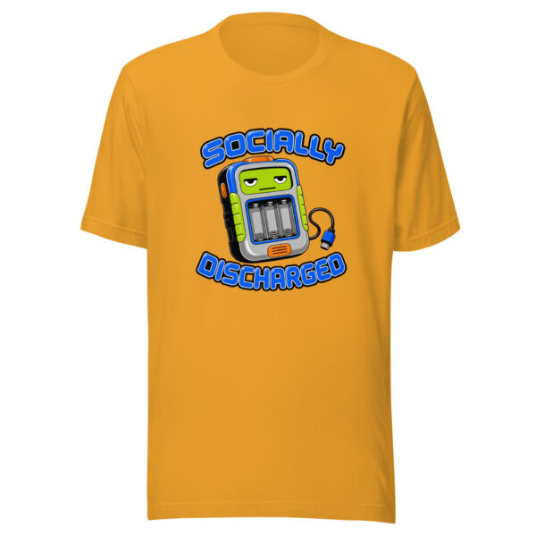 Socially Discharged Graphic Tee front view