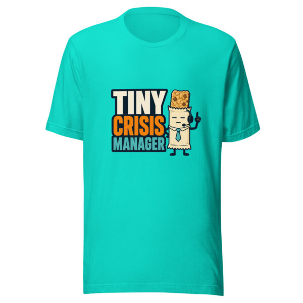Tiny Crisis Manager Snack-ritual-2026 Graphic Tee mockup 3