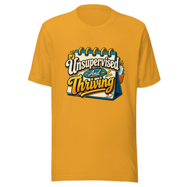 Unsupervised And Thriving Graphic Tee mockup 2