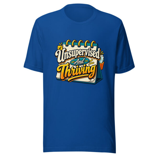 Unsupervised And Thriving Graphic Tee mockup 3